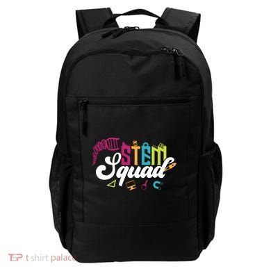 Science Technology Engineering Math Teacher Gift Stem Squad Funny Gift Backpack