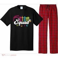 Science Technology Engineering Math Teacher Gift Stem Squad Funny Gift Pajama Set thumb 0