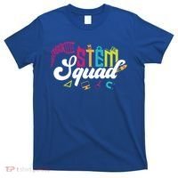 Science Technology Engineering Math Teacher Gift Stem Squad Funny Gift T-Shirt thumb 0