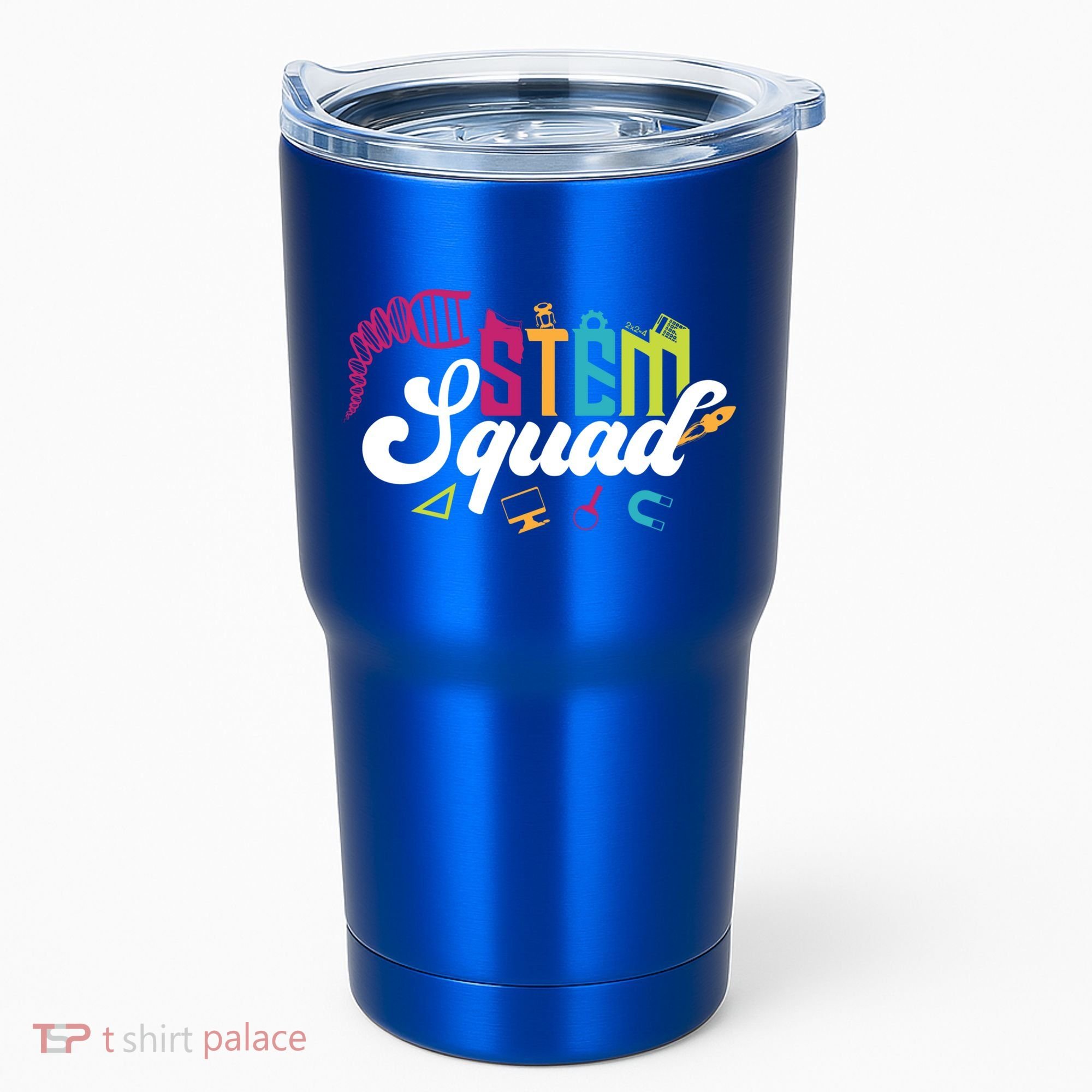 Science Technology Engineering Math Teacher Gift Stem Squad Funny Gift Tumbler