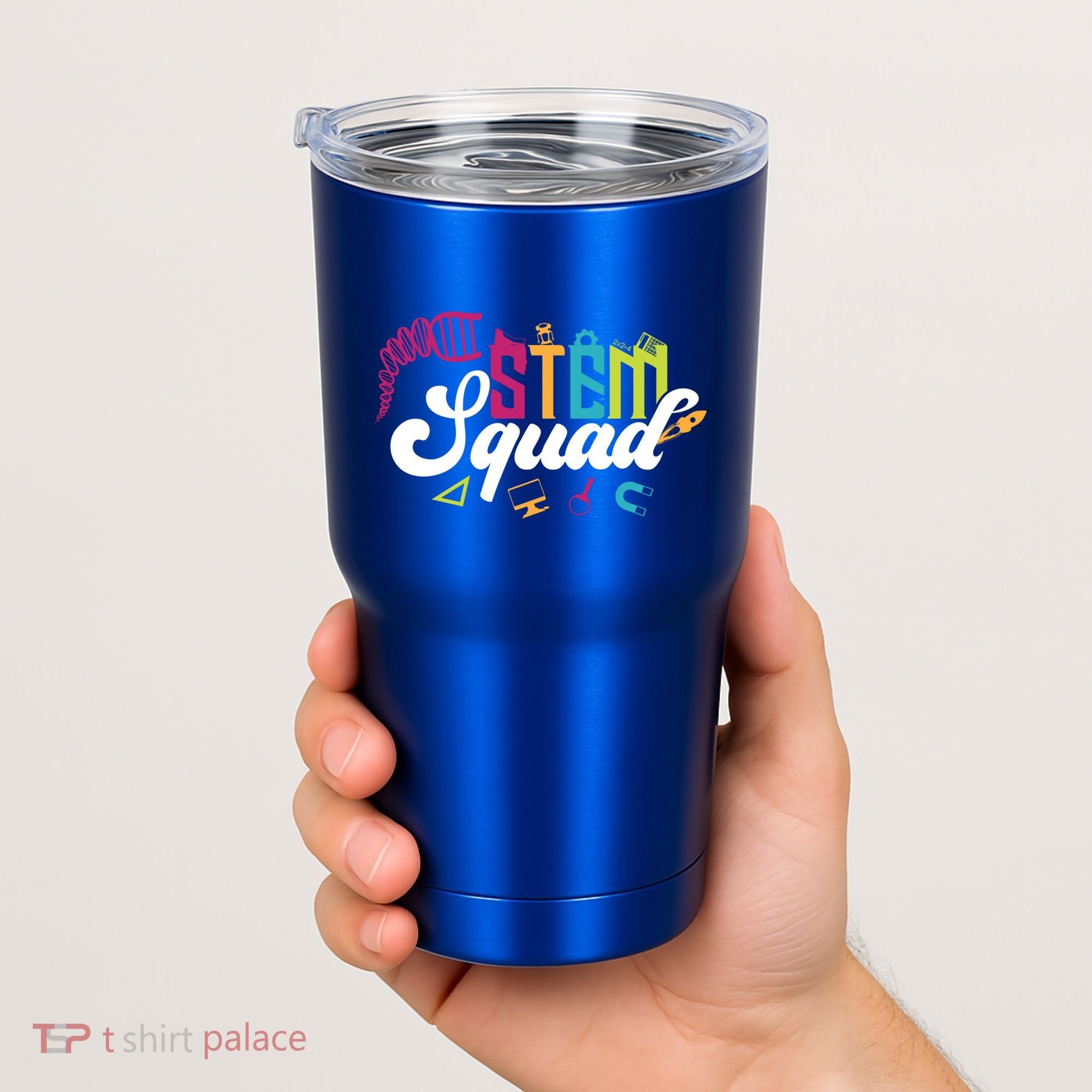Science Technology Engineering Math Teacher Gift Stem Squad Funny Gift Tumbler