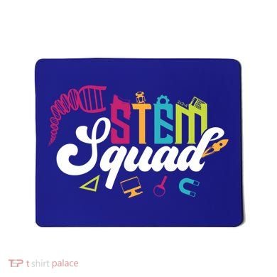 Science Technology Engineering Math Teacher Gift Stem Squad Funny Gift Mousepad