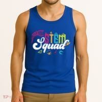 Science Technology Engineering Math Teacher Gift Stem Squad Funny Gift Tank Top thumb 3