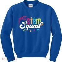 Science Technology Engineering Math Teacher Gift Stem Squad Funny Gift Kids Sweatshirt thumb 0