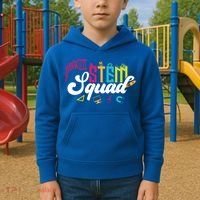 Science Technology Engineering Math Teacher Gift Stem Squad Funny Gift Kids Hoodie thumb 2