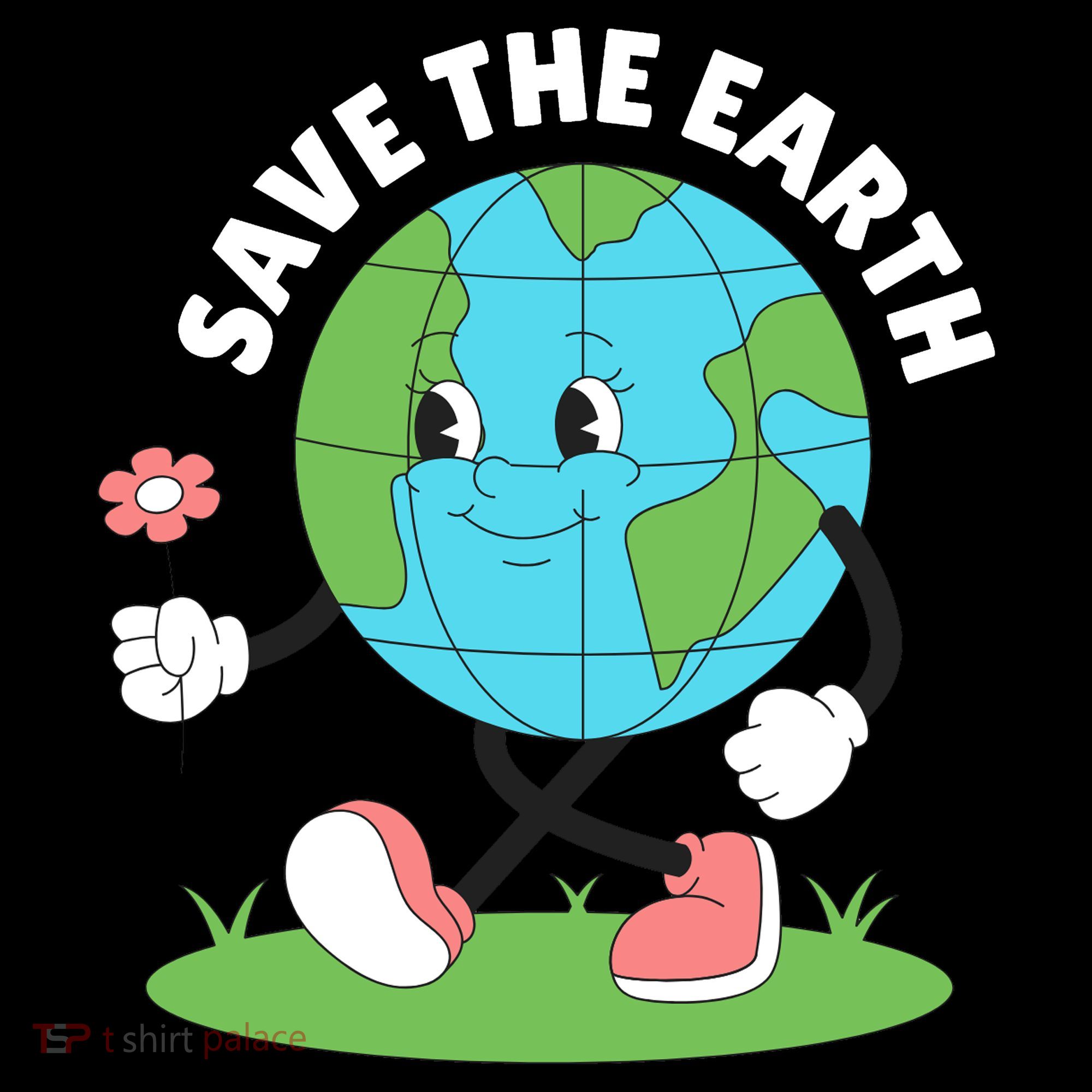 Save The Earth Cute Earth Day Long Sleeve Shirt