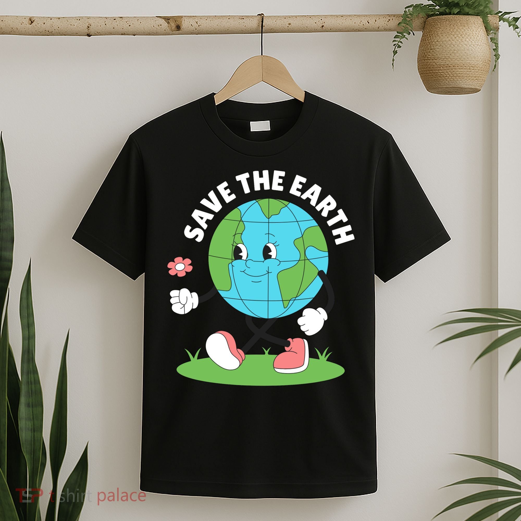 Save The Earth Cute Earth Day T-Shirt