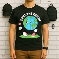 Save The Earth Cute Earth Day T-Shirt thumb 6