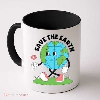 Save The Earth Cute Earth Day Coffee Mug