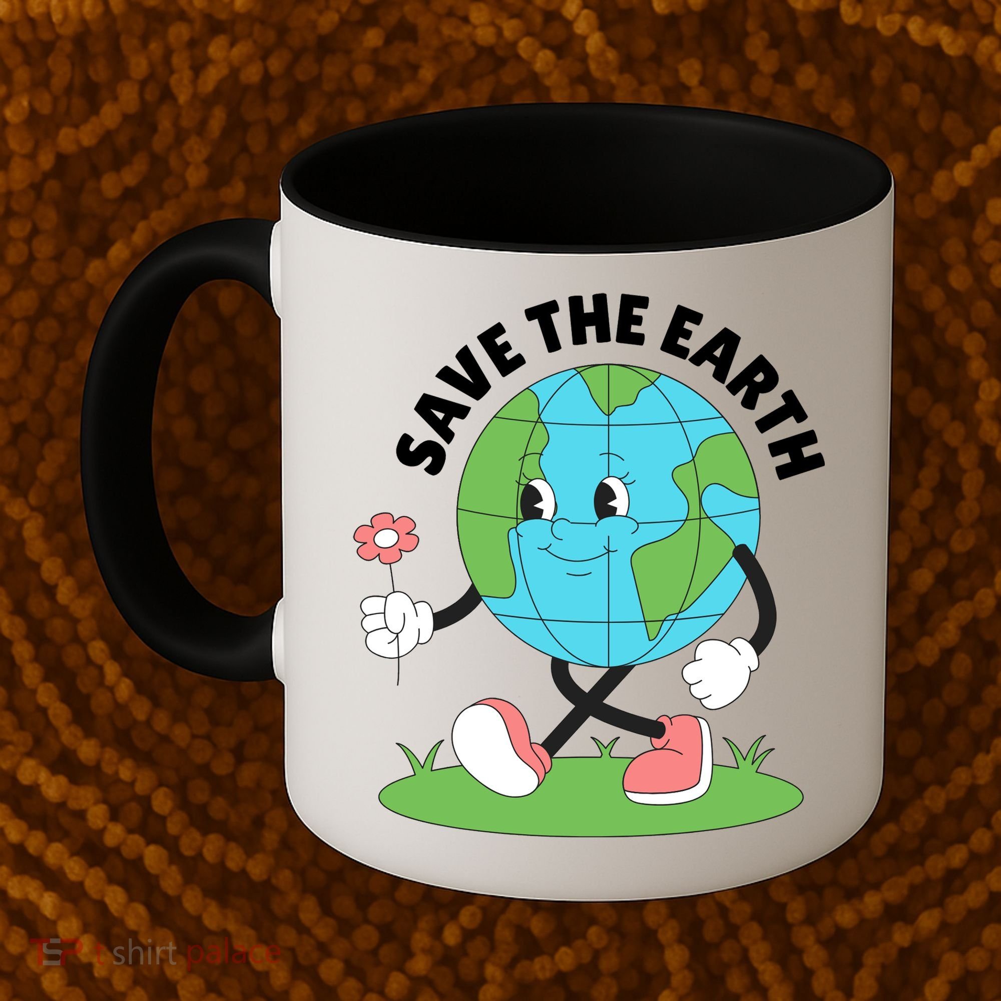 Save The Earth Cute Earth Day Coffee Mug