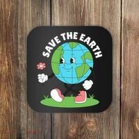 Save The Earth Cute Earth Day Coaster thumb 0