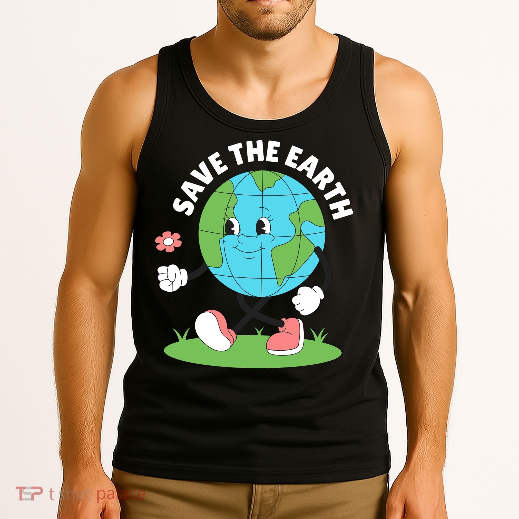 Save The Earth Cute Earth Day Tank Top