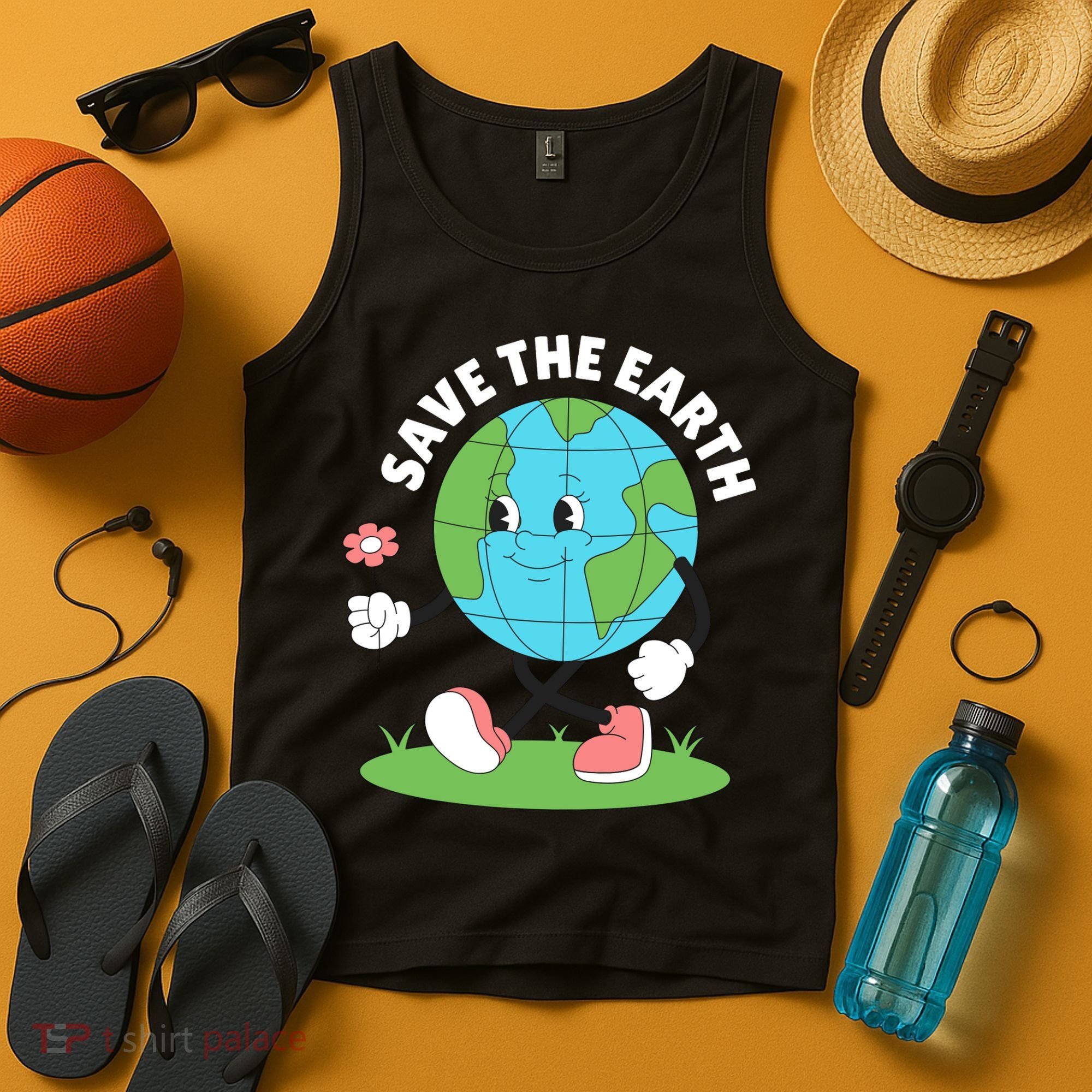 Save The Earth Cute Earth Day Tank Top