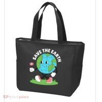 Save The Earth Cute Earth Day Tote Bag thumb 3