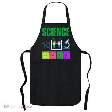 Science Teacher Element Gift Apron