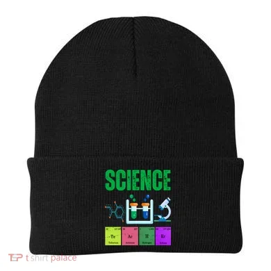 Science Teacher Element Gift Beanie