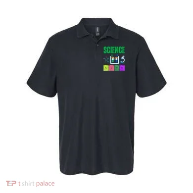 Science Teacher Element Gift Polo