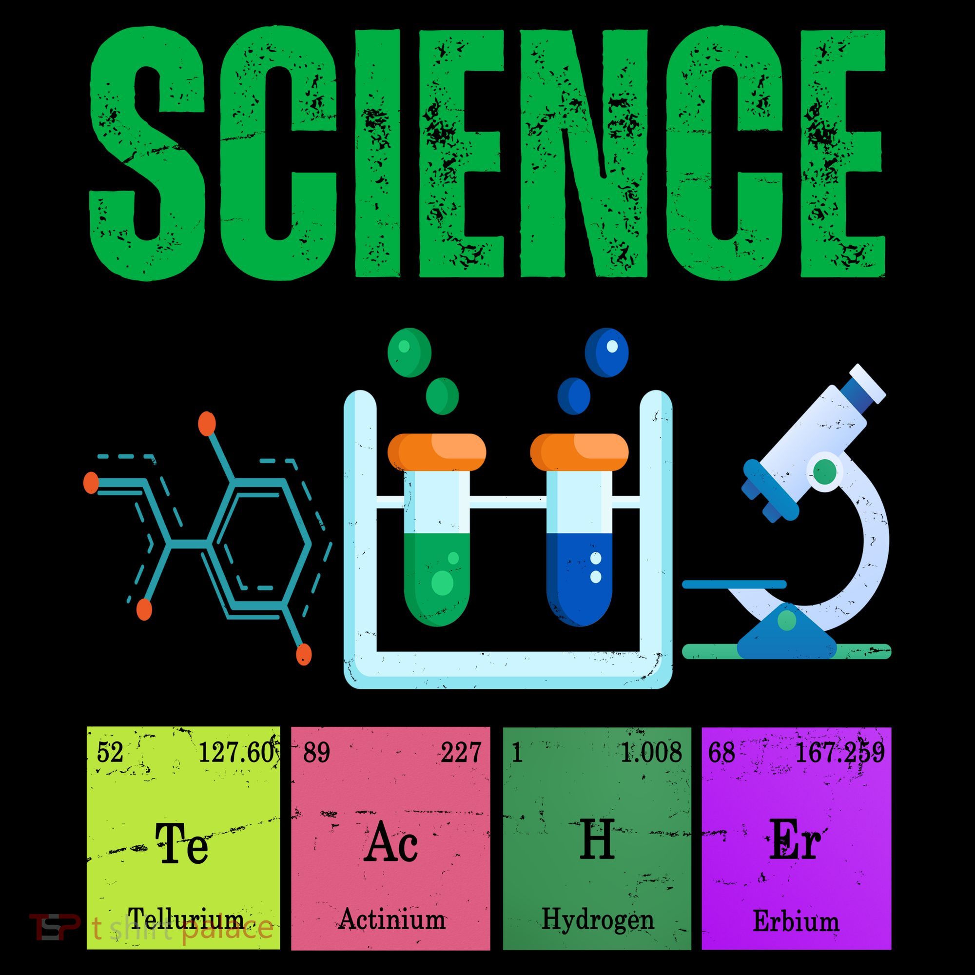 Science Teacher Element Gift Polo