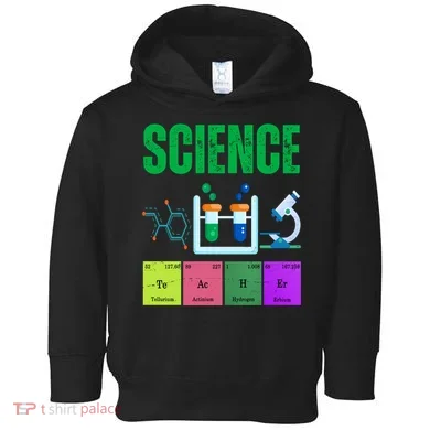 Science Teacher Element Gift Toddler Hoodie