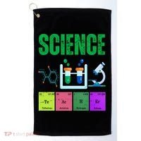 Science Teacher Element Gift Golf Towel thumb 0