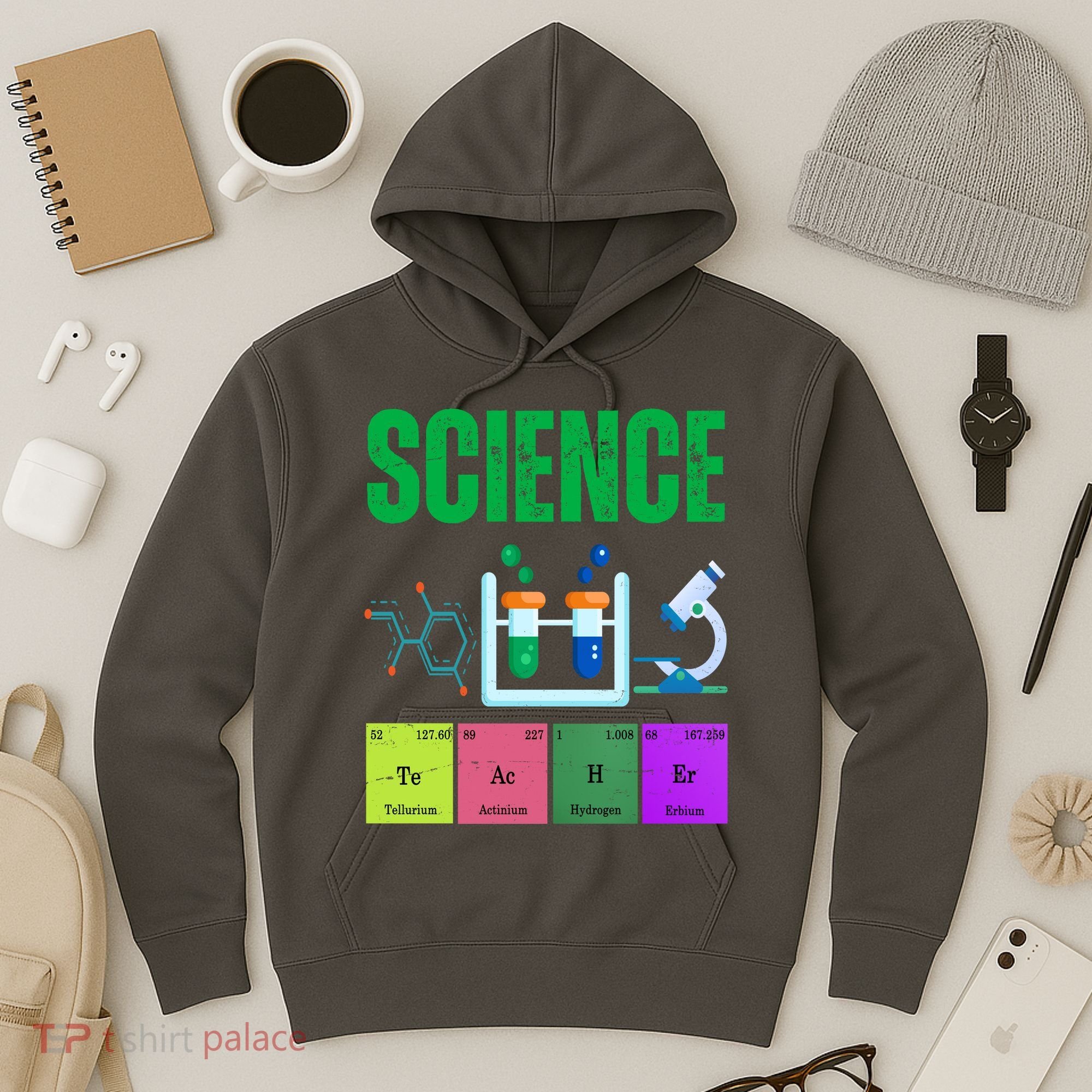 Science Teacher Element Gift Hoodie
