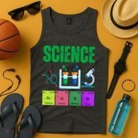 Science Teacher Element Gift Tank Top thumb 4
