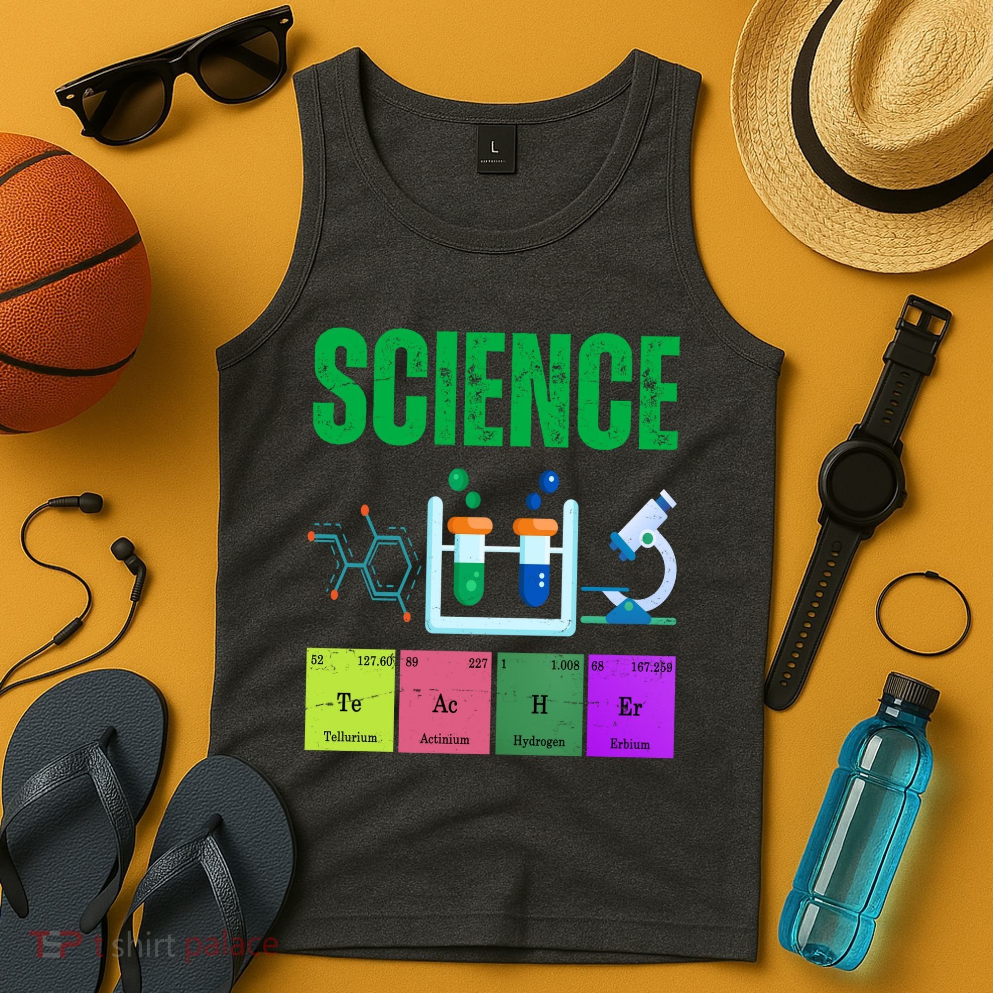 Science Teacher Element Gift Tank Top