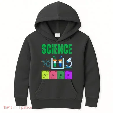 Science Teacher Element Gift Kids Hoodie