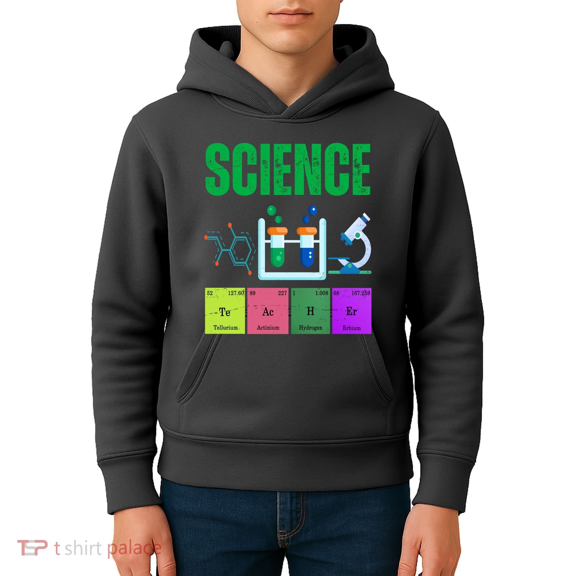 Science Teacher Element Gift Kids Hoodie