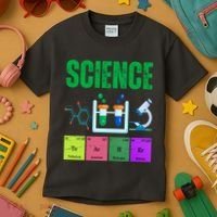 Science Teacher Element Gift Kids T-Shirt thumb 3