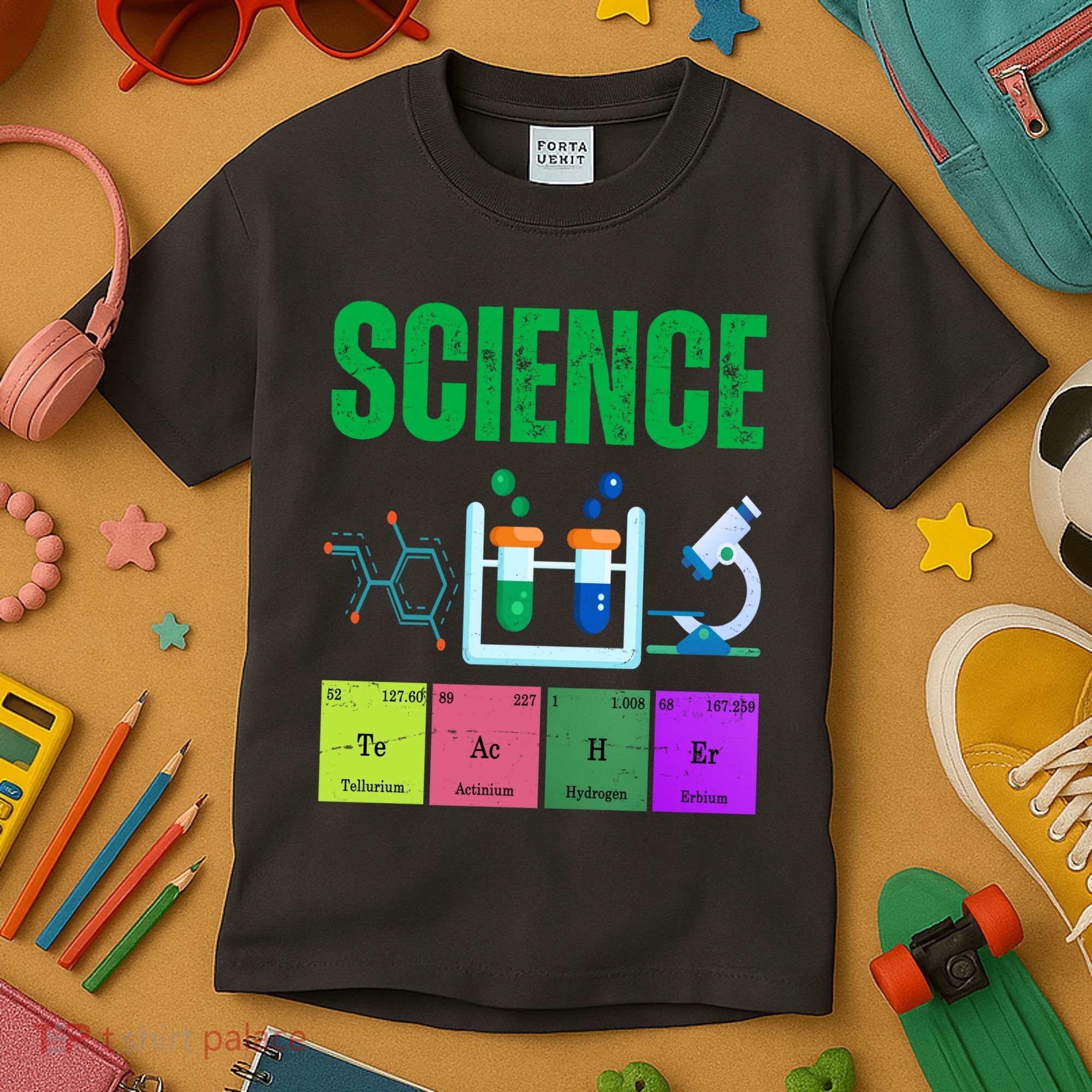 Science Teacher Element Gift Kids T-Shirt