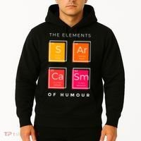 Sarcasm The Elements Of Humour Funny Hoodie thumb 2