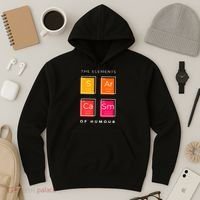Sarcasm The Elements Of Humour Funny Hoodie thumb 3