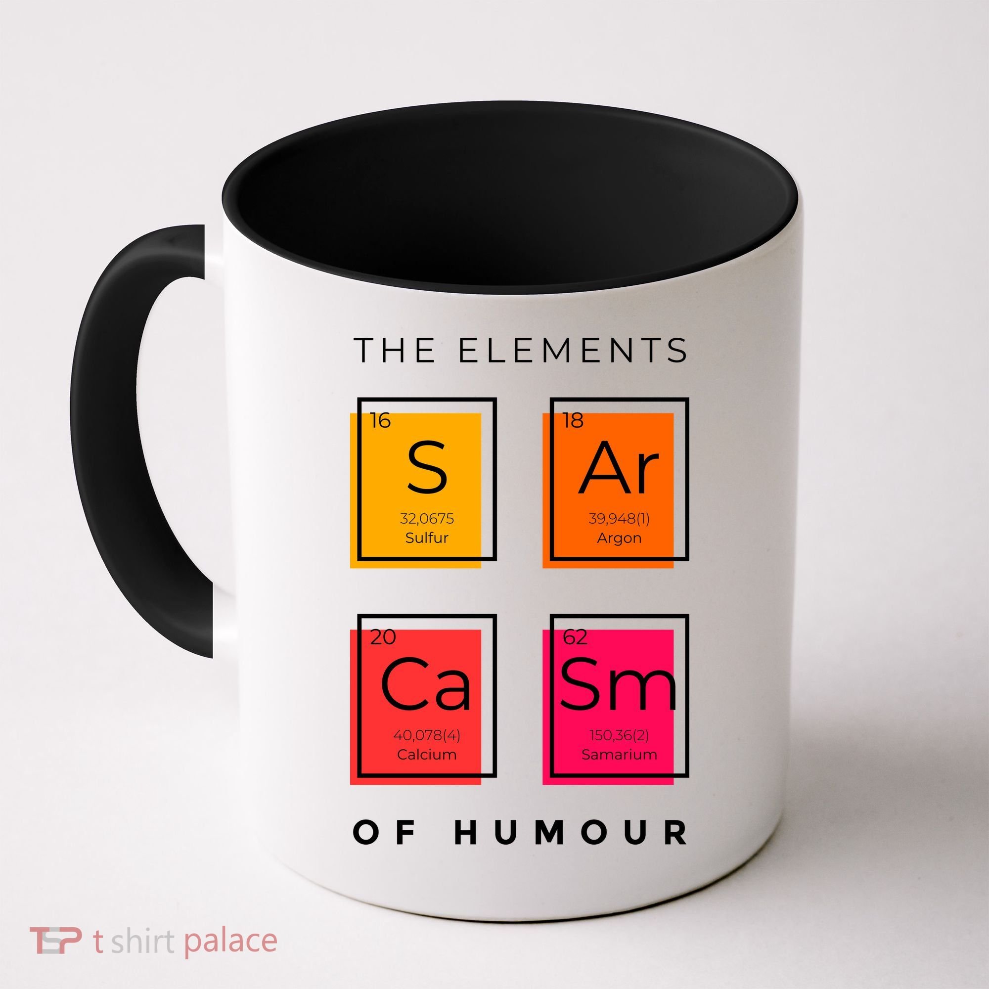 Sarcasm The Elements Of Humour Funny Coffee Mug