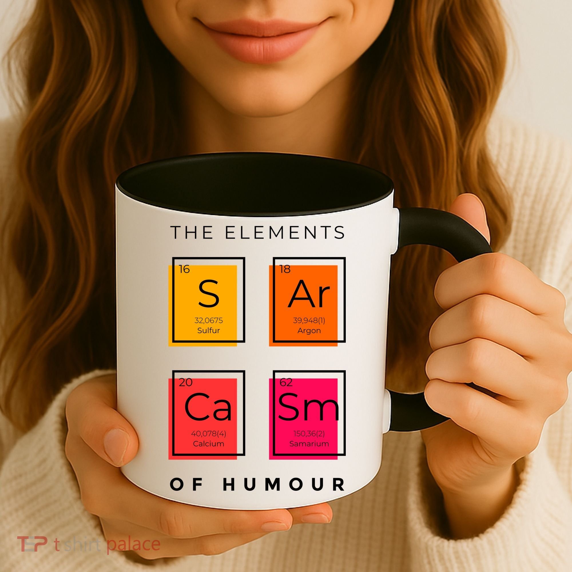 Sarcasm The Elements Of Humour Funny Coffee Mug