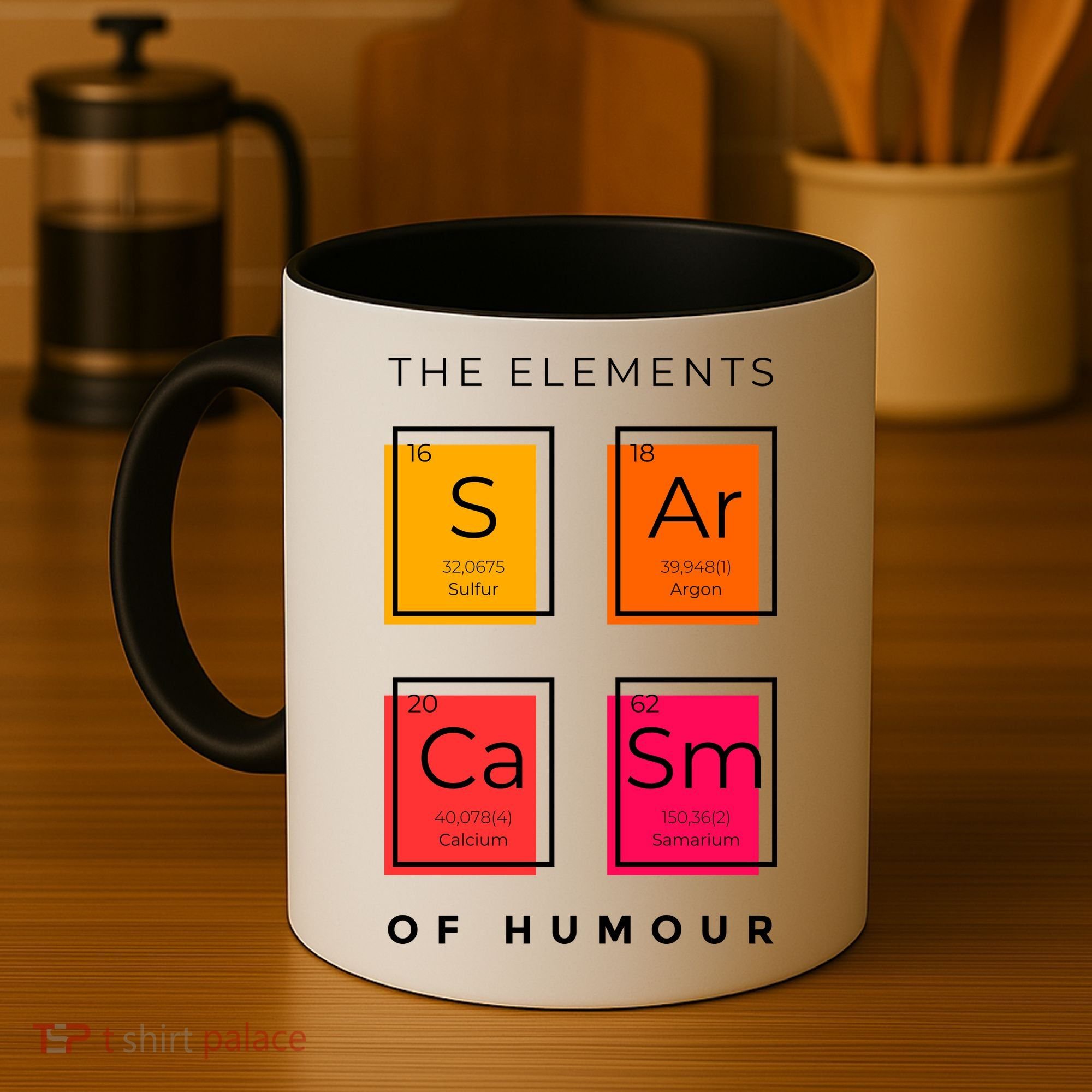 Sarcasm The Elements Of Humour Funny Coffee Mug