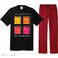 Sarcasm The Elements Of Humour Funny Pajama Set thumb 0