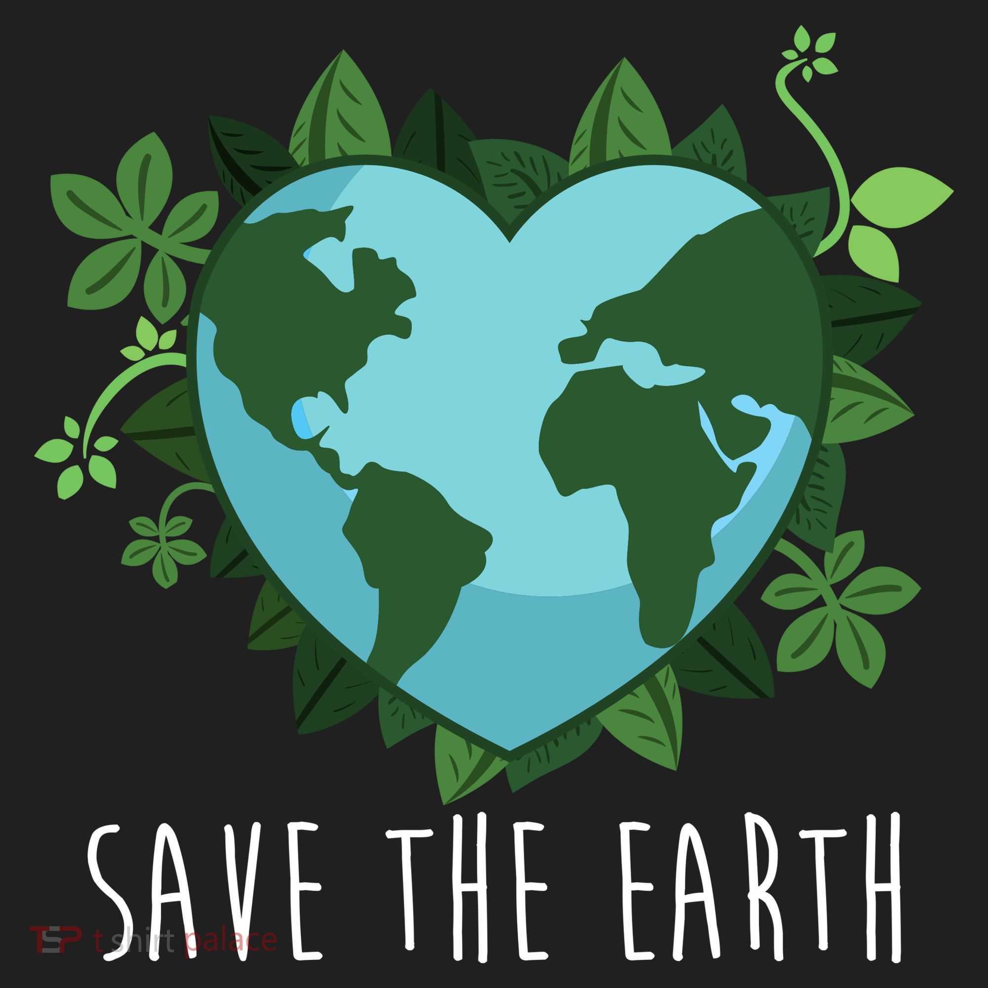 Save The Earth Planet Heart Earth Day Women's Sweatshirt
