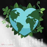 Save The Earth Planet Heart Earth Day Toddler Fine Jersey T-Shirt thumb 2