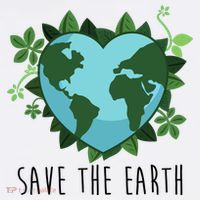 Save The Earth Planet Heart Earth Day Long Sleeve Pajama Set thumb 2