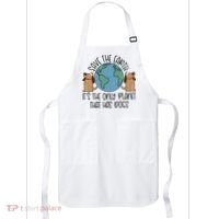 Save The Earth ItS The Only Planet That Has Dogs Apron thumb 0