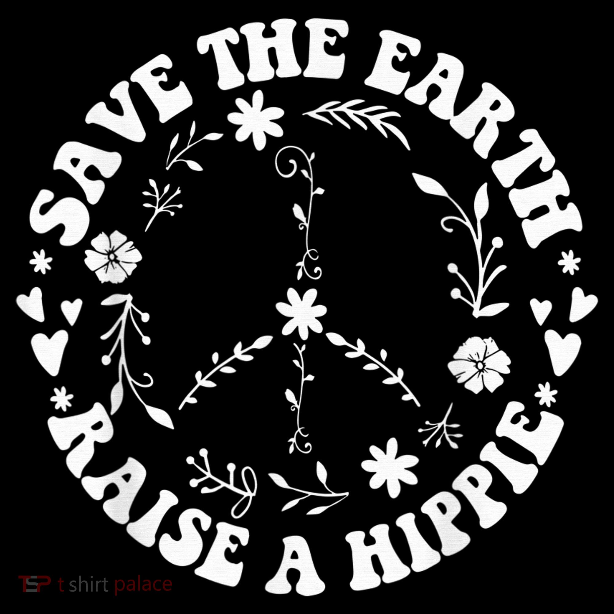 Save The Earth Raise A Hippie Earth Day Ornament