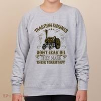 Steam Traction Engine Retirement Idea Steam Engine Women's Sweatshirt thumb 0
