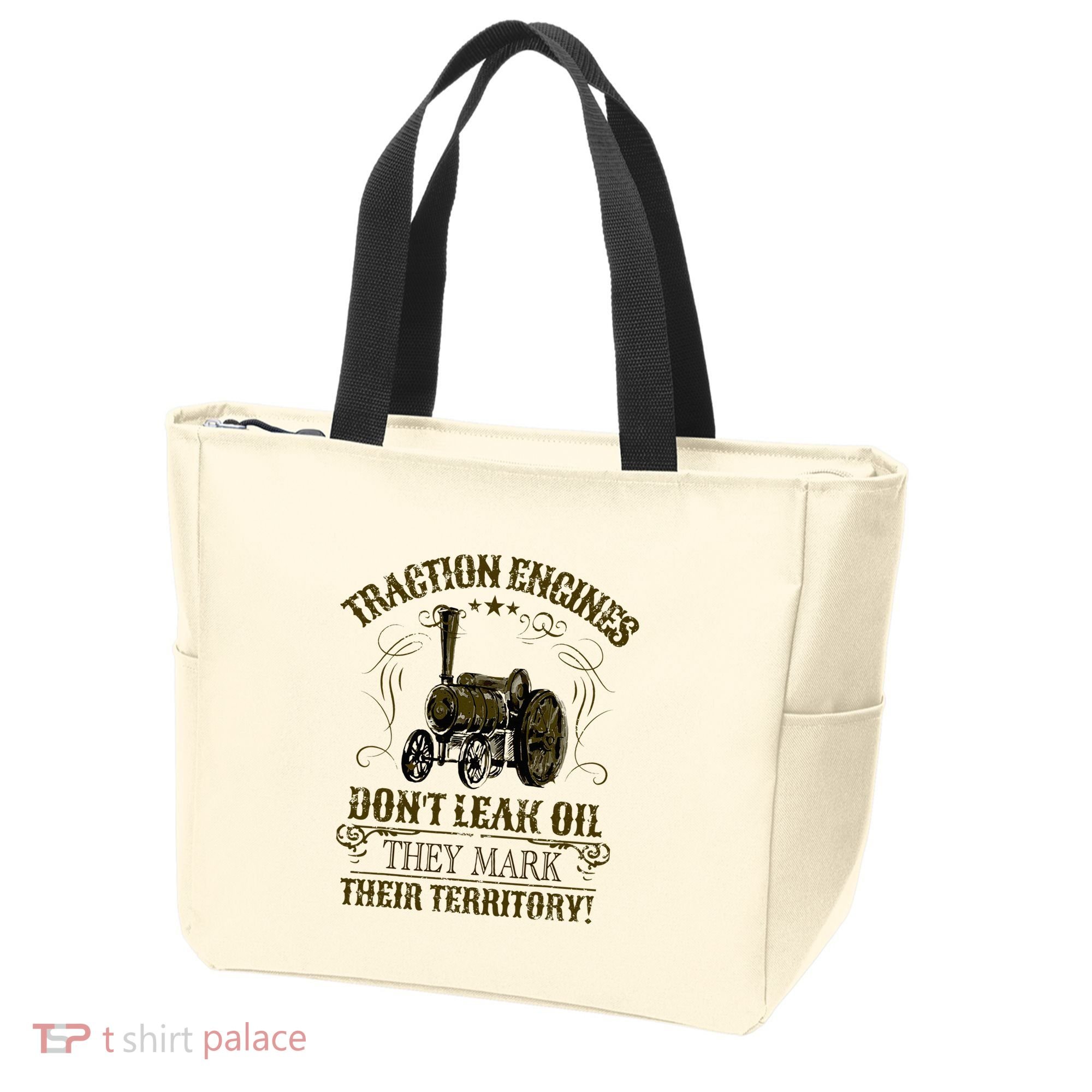 Steam Traction Engine Retirement Idea Steam Engine Tote Bag