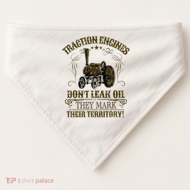 Steam Traction Engine Retirement Idea Steam Engine USA-Made Doggie Bandana
