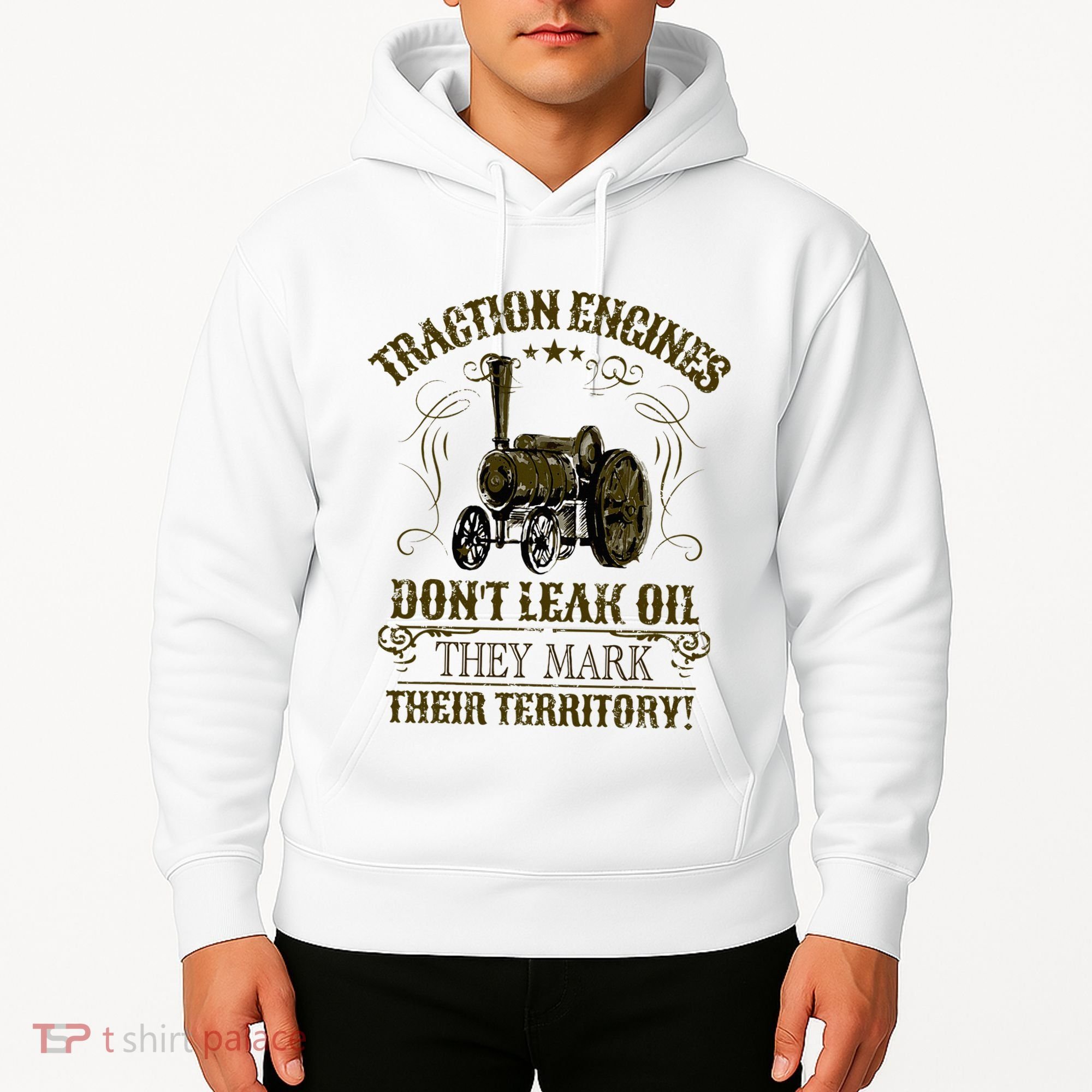 Steam Traction Engine Retirement Idea Steam Engine Hoodie
