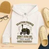 Steam Traction Engine Retirement Idea Steam Engine Hoodie thumb 4