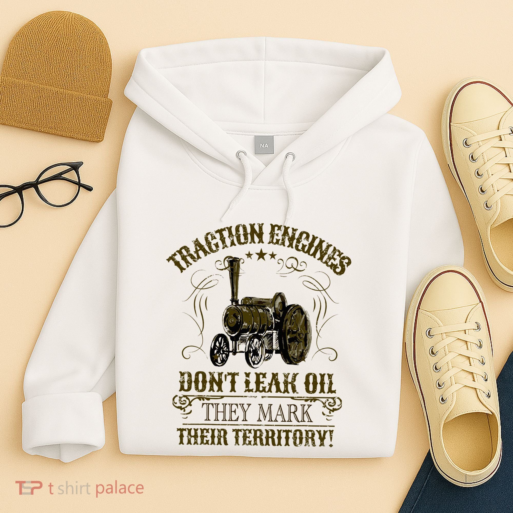 Steam Traction Engine Retirement Idea Steam Engine Hoodie