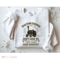 Steam Traction Engine Retirement Idea Steam Engine Sweatshirt thumb 2