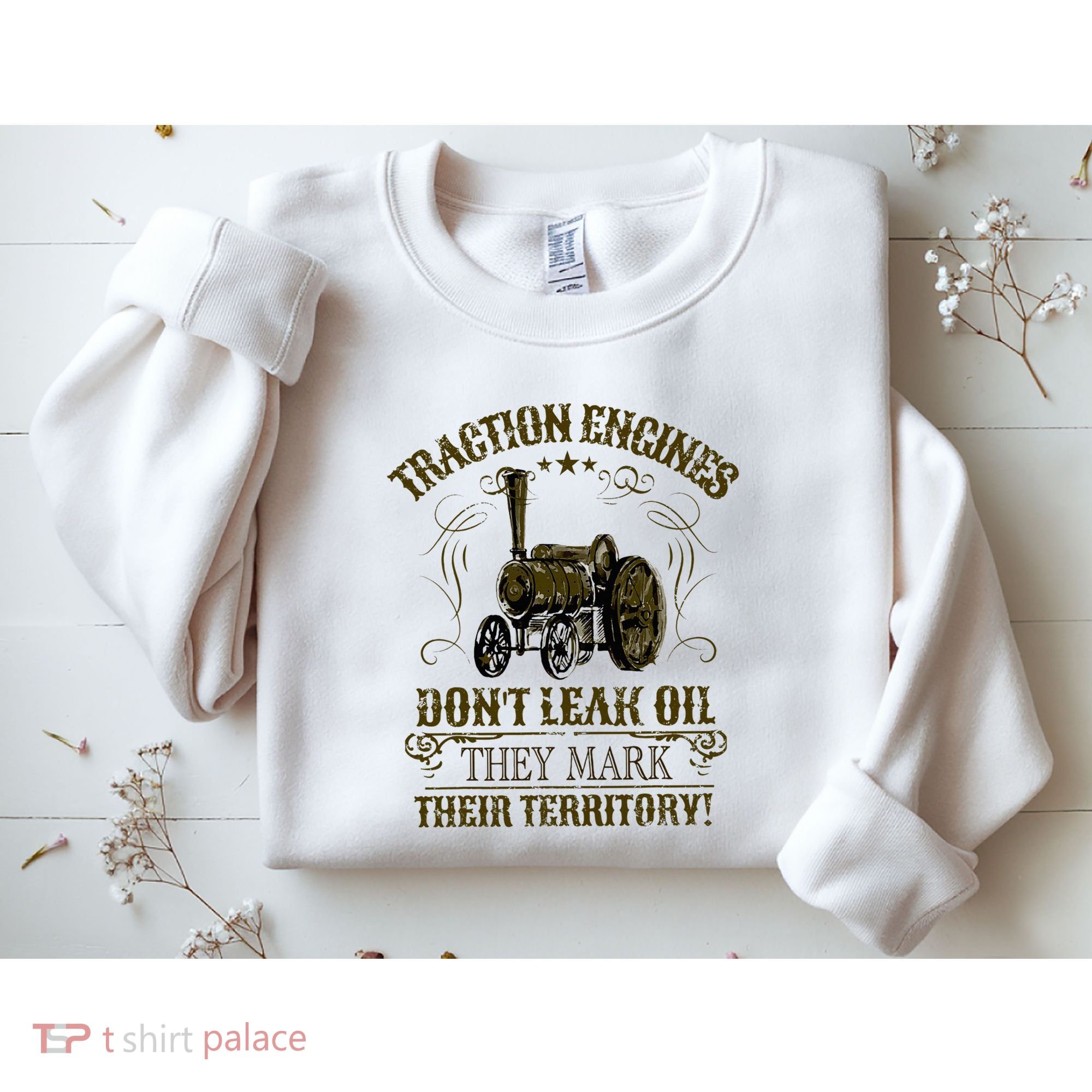 Steam Traction Engine Retirement Idea Steam Engine Sweatshirt